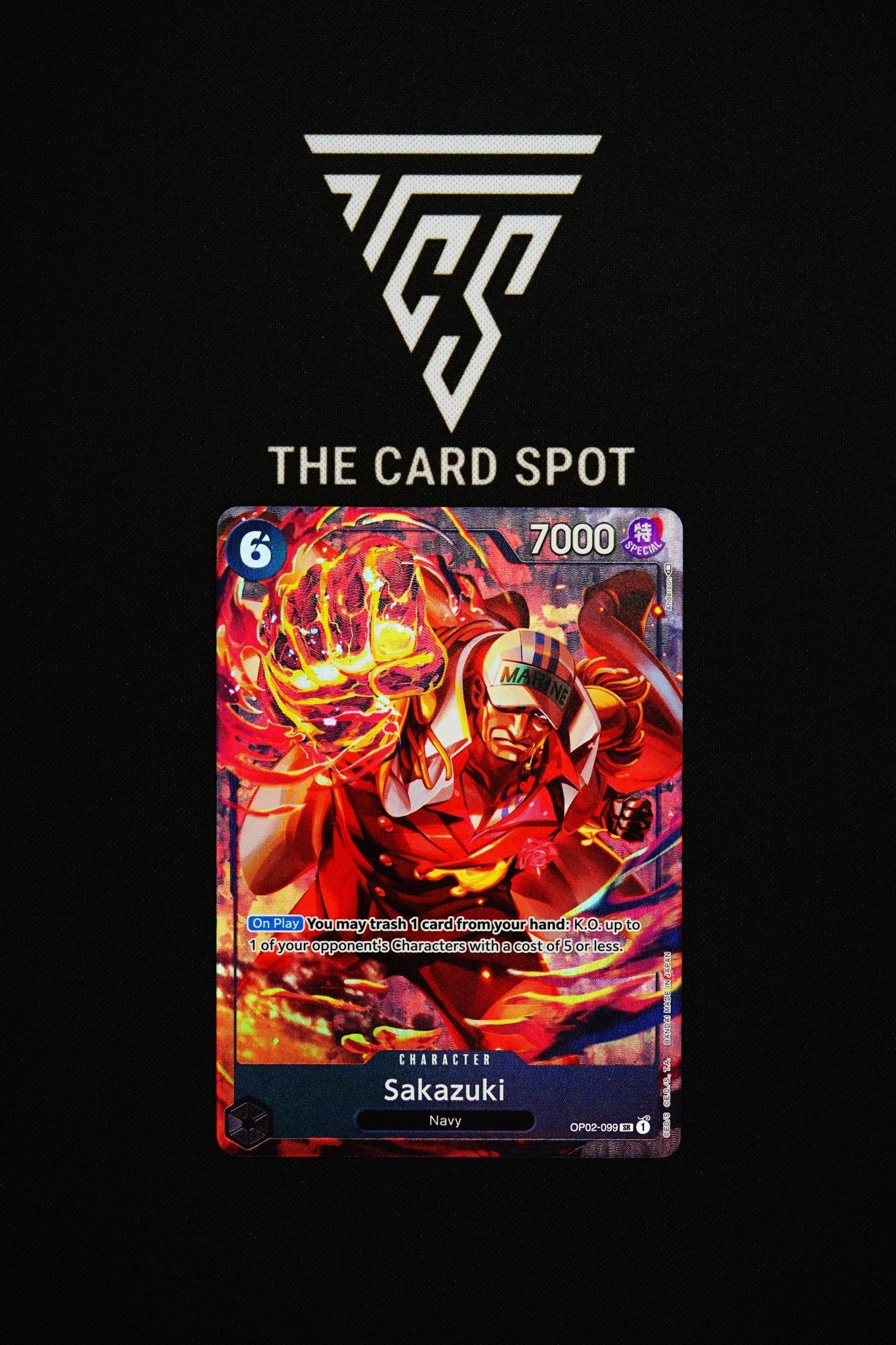 OP02 - 099 Sakazuki (SR) - One Piece TCG - THE CARD SPOT PTY LTD.