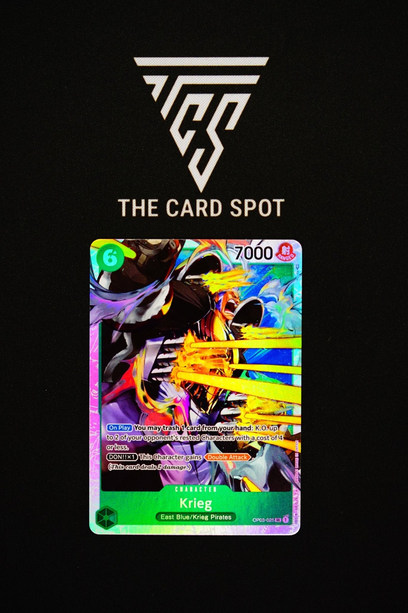 OP03 - 025 Krieg SR - One Piece TCG - THE CARD SPOT PTY LTD.