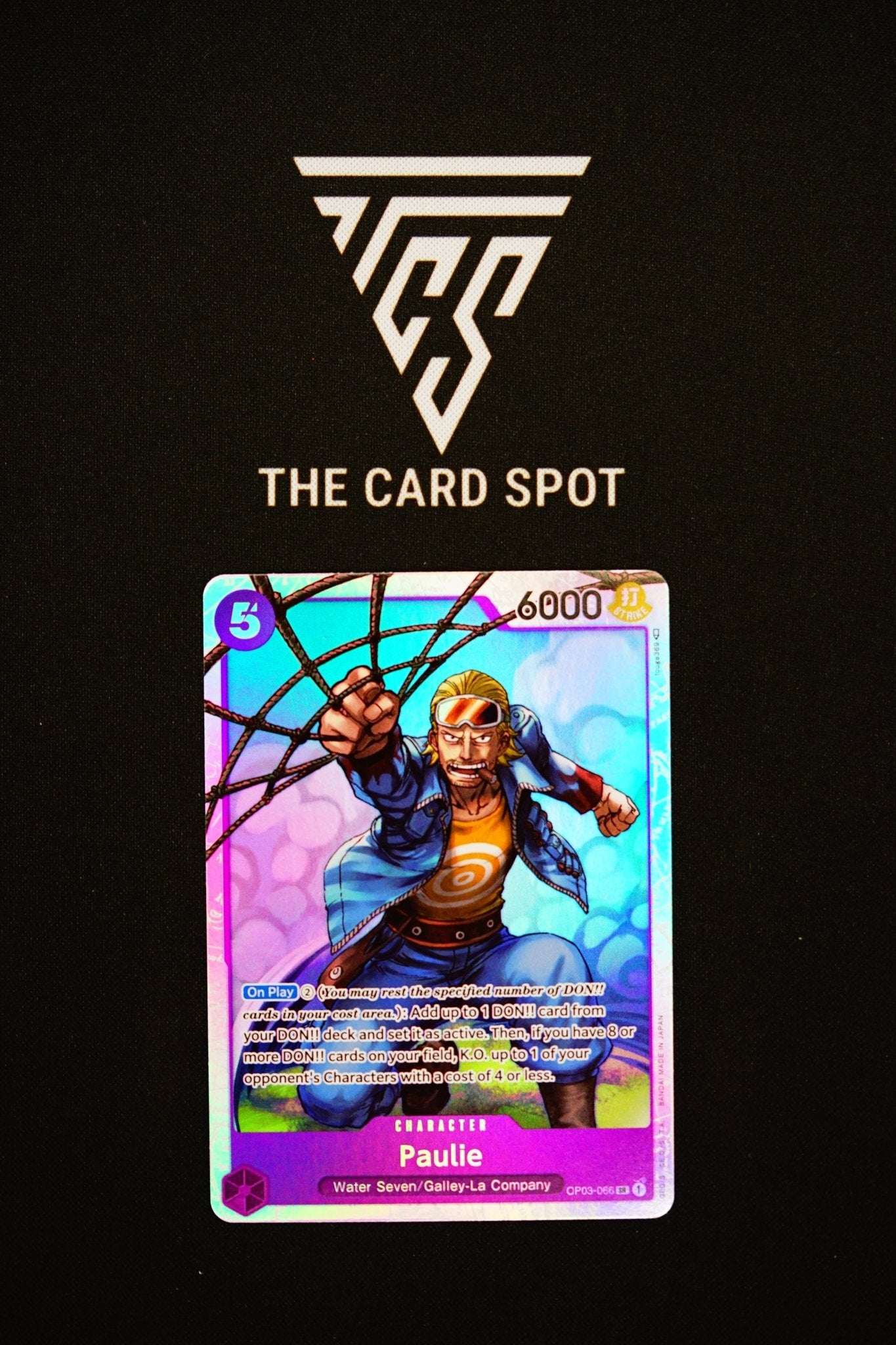 OP03 - 066 Paulie SR - One Piece TCG - THE CARD SPOT PTY LTD.