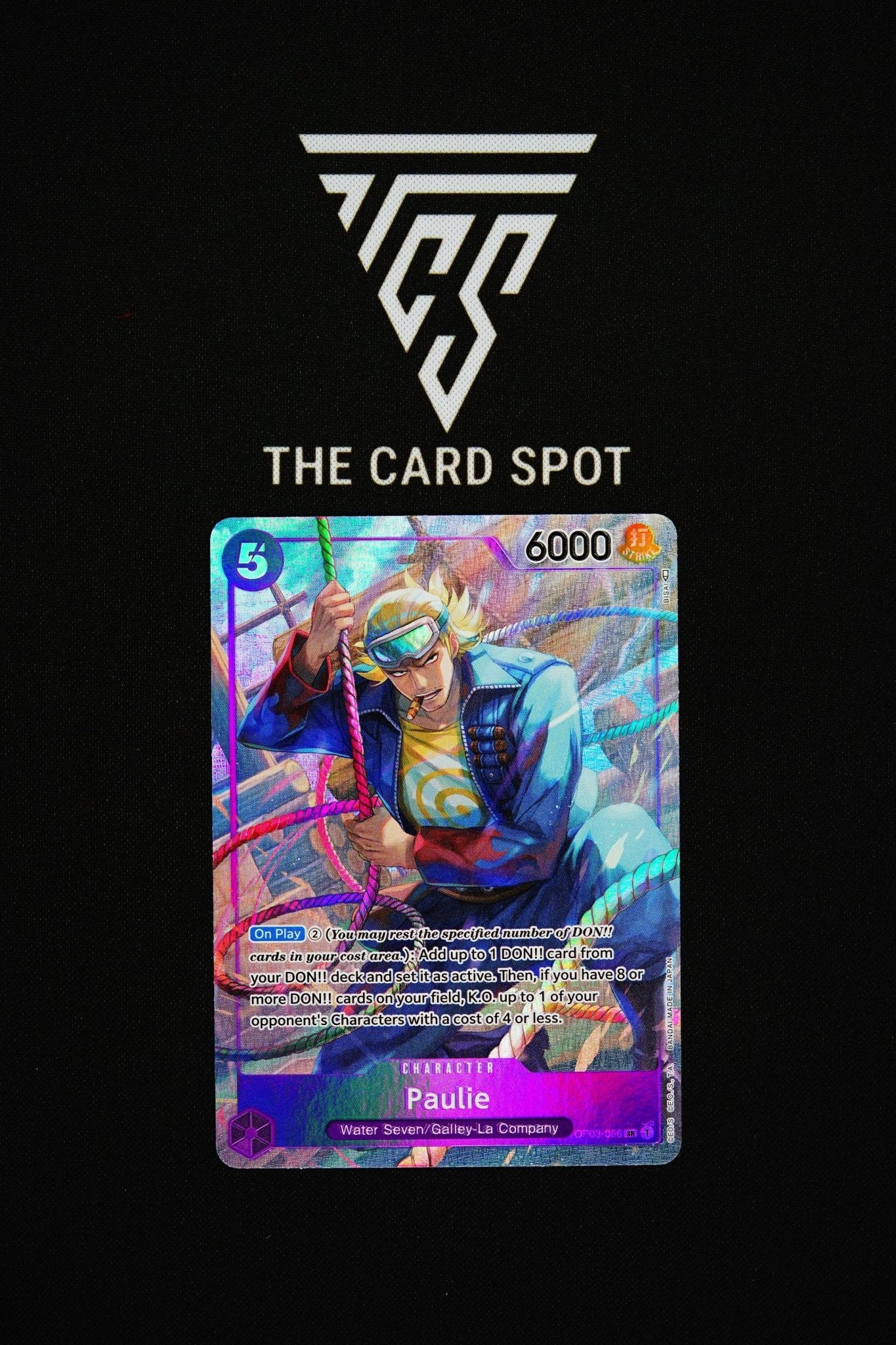 OP03 - 066 Paulie SR - One Piece TCG - THE CARD SPOT PTY LTD.