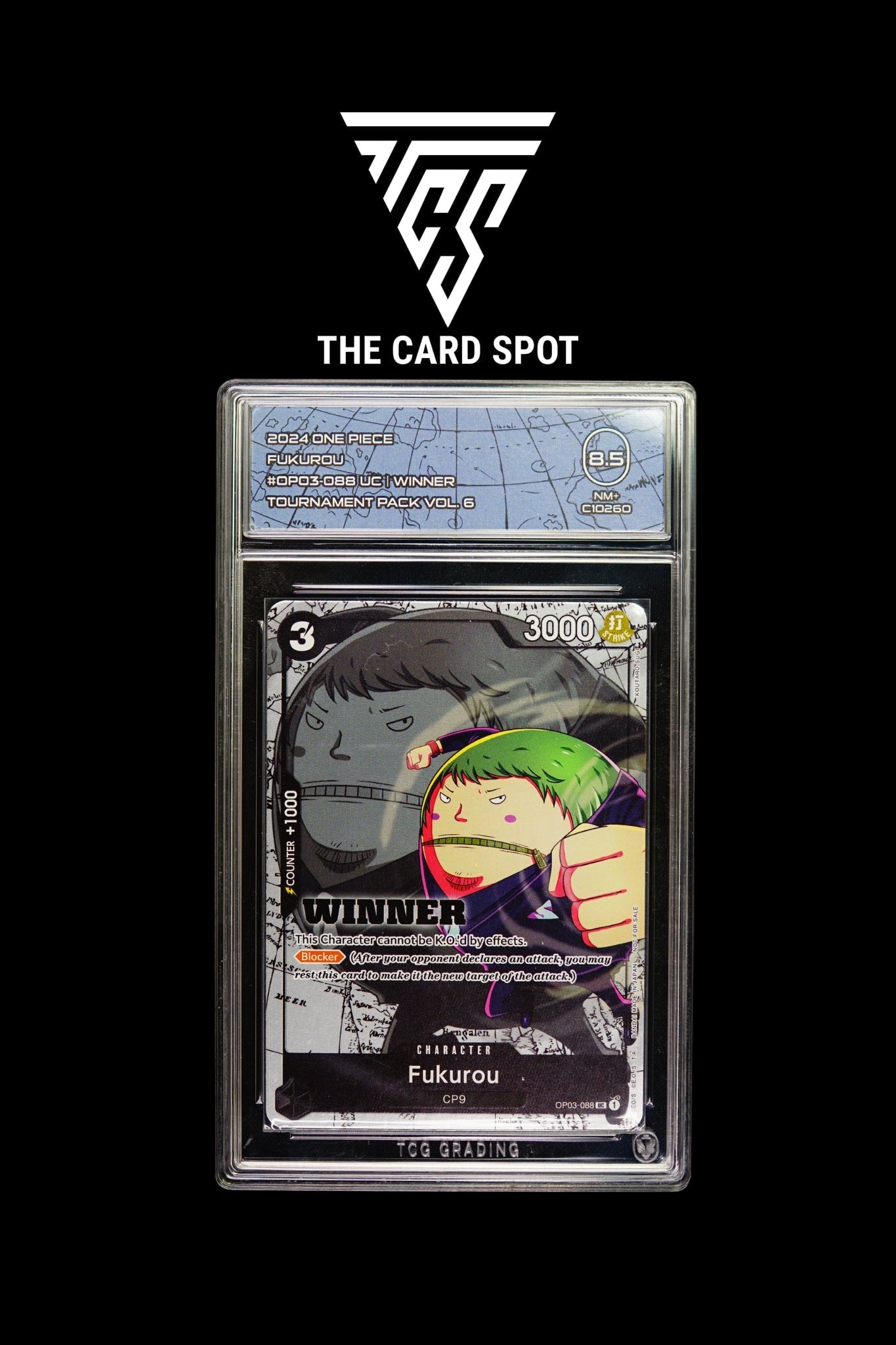 OP03 - 088 Fukurou WINNER TCG 8.5 - One Piece TCG - THE CARD SPOT PTY LTD.