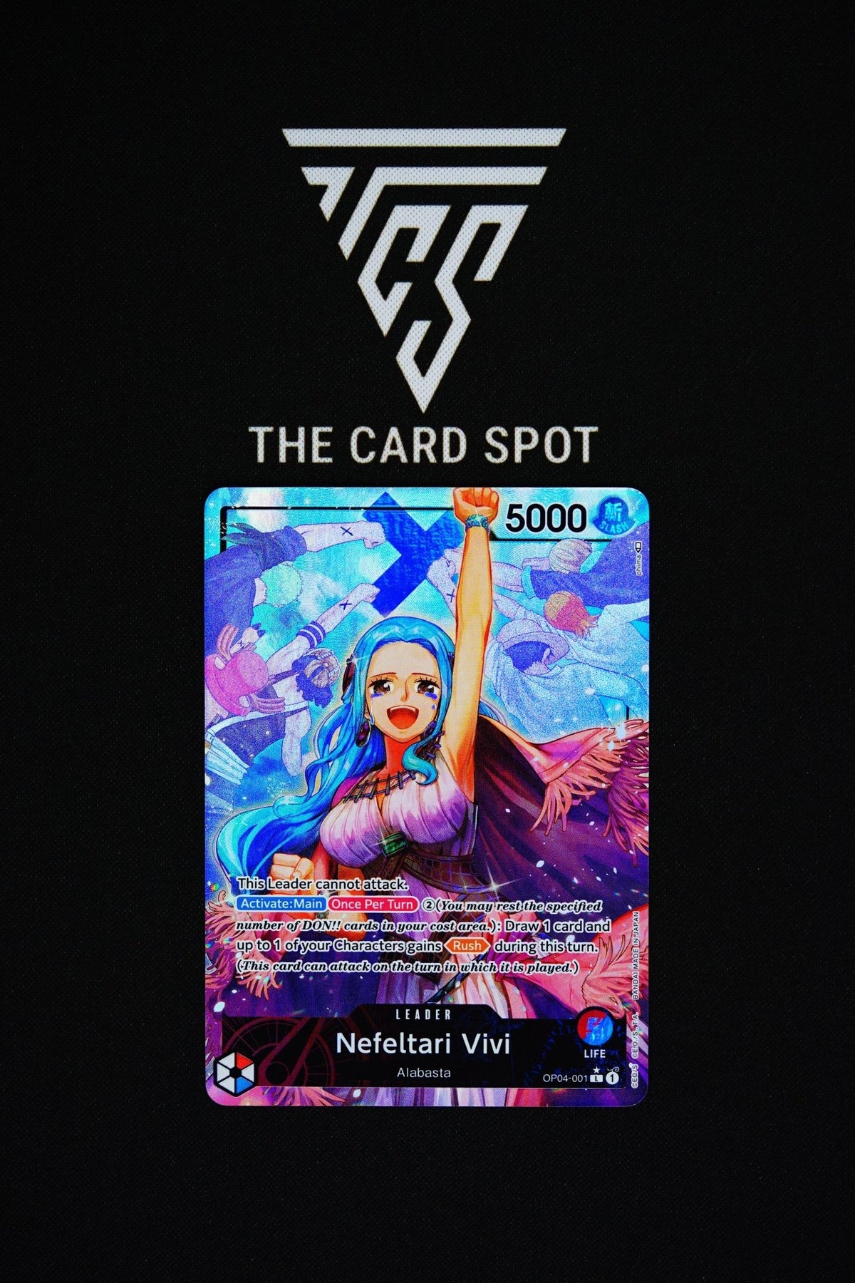OP04-001 Nefeltari Vivi - One Piece TCG - THE CARD SPOT PTY LTD.