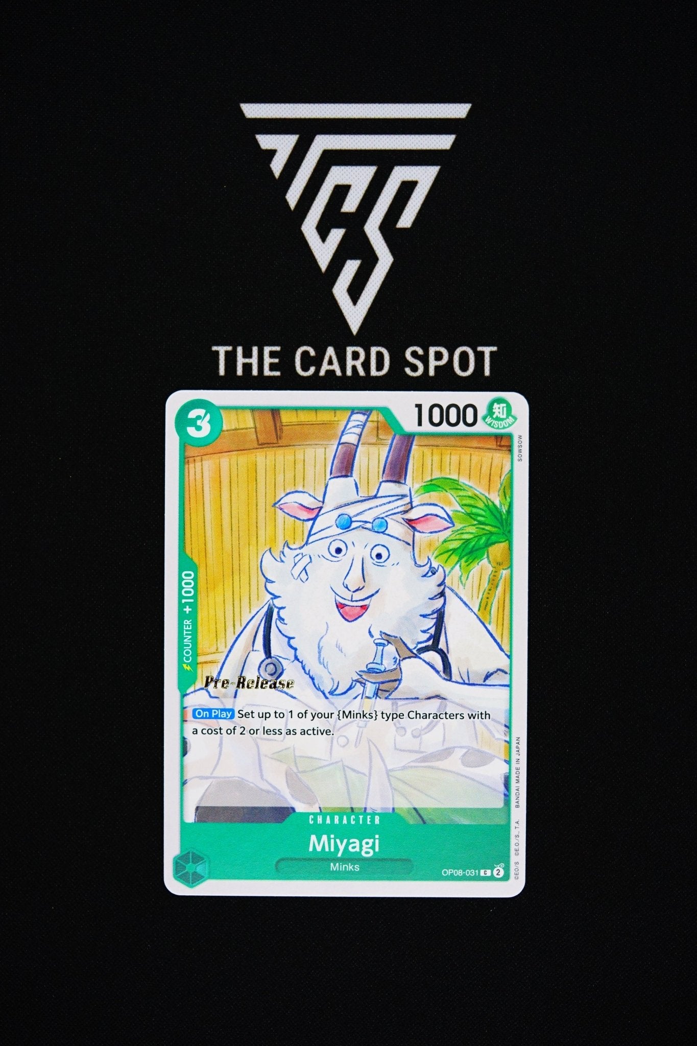 OP04 - 031 [Pre - Release] Miyagi - One Piece TCG - THE CARD SPOT PTY LTD.