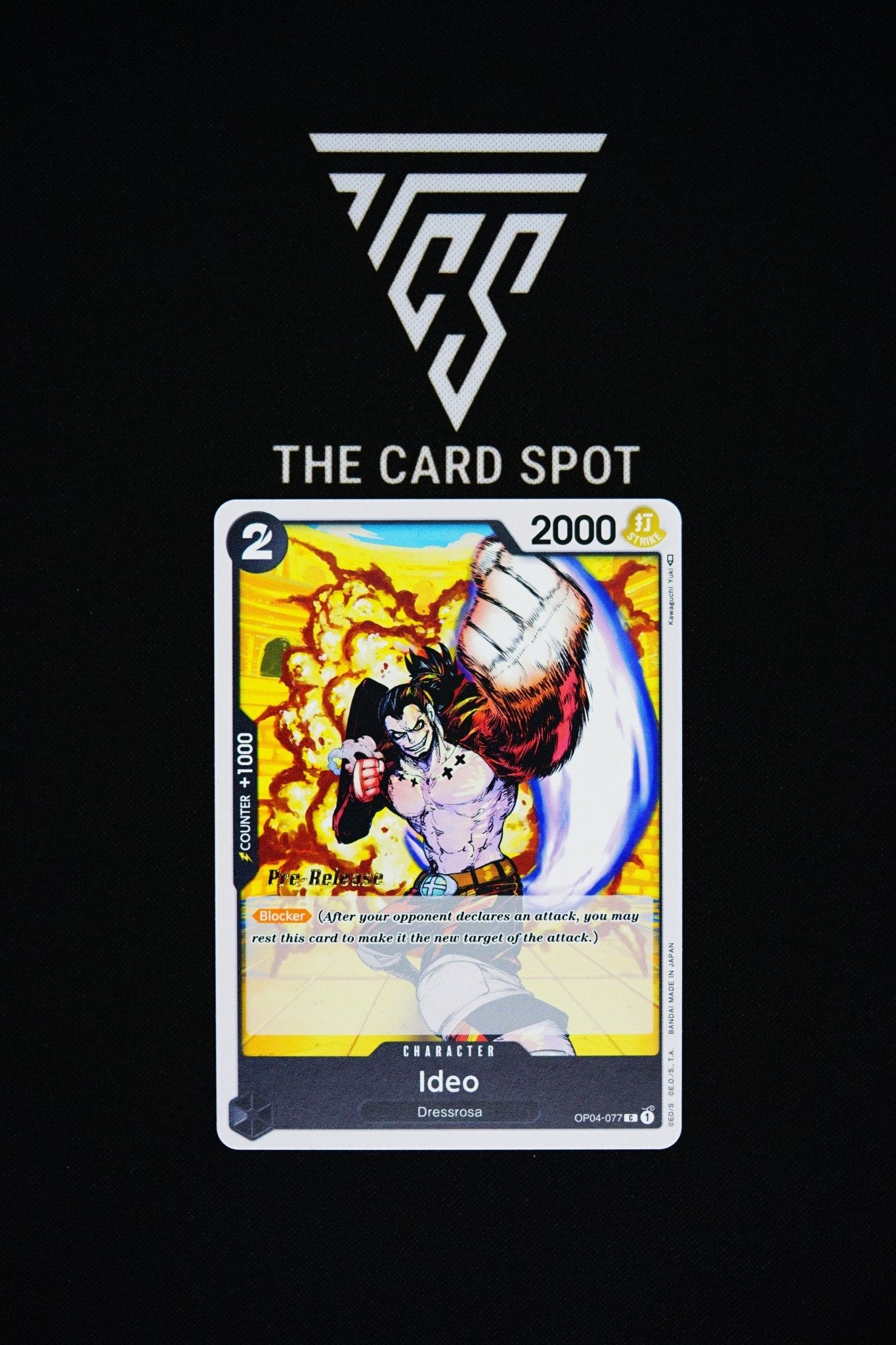 OP04 - 077 [Pre - Release] Ideo - One Piece TCG - THE CARD SPOT PTY LTD.
