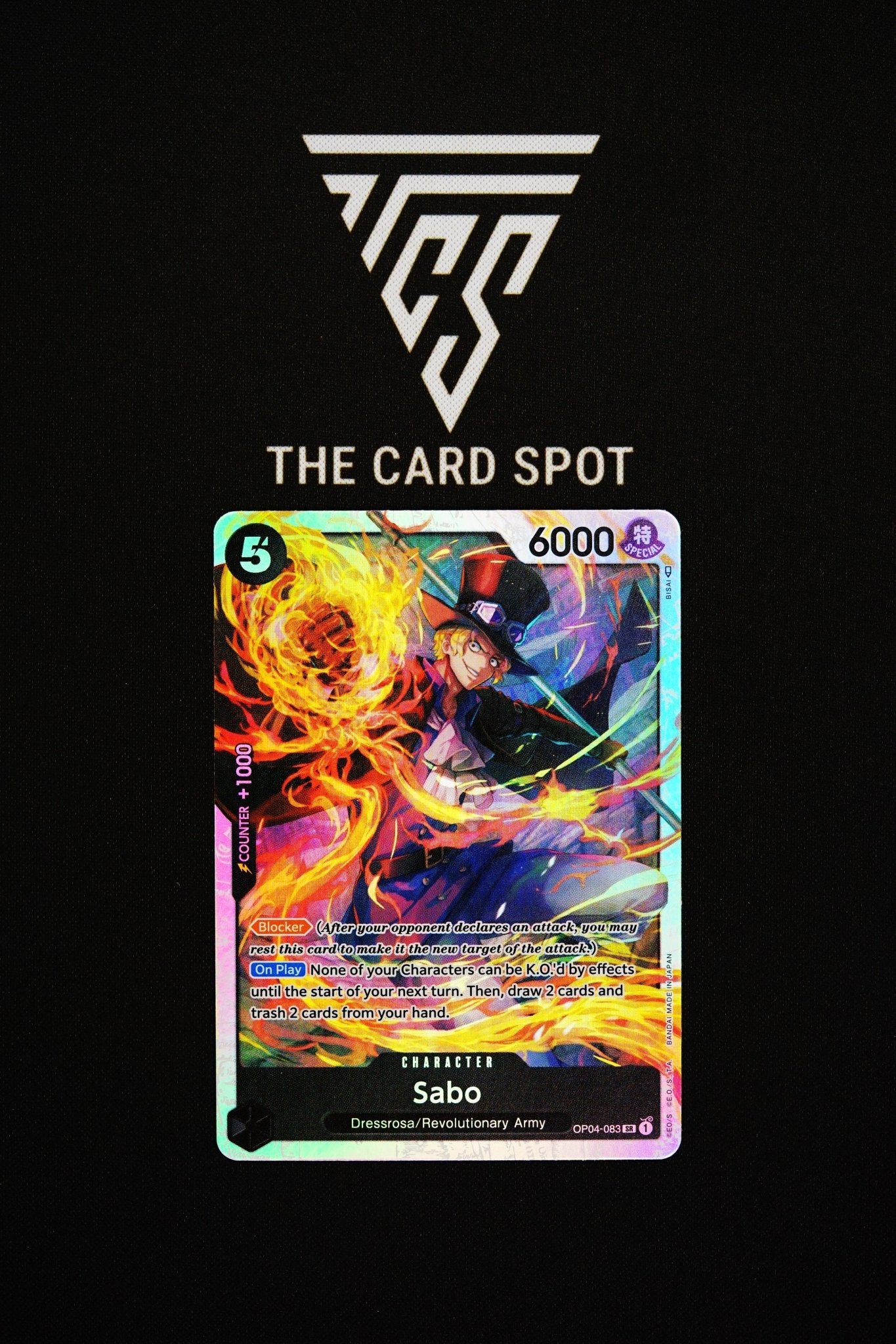 OP04 - 083 Sabo SR - One Piece TCG - THE CARD SPOT PTY LTD.