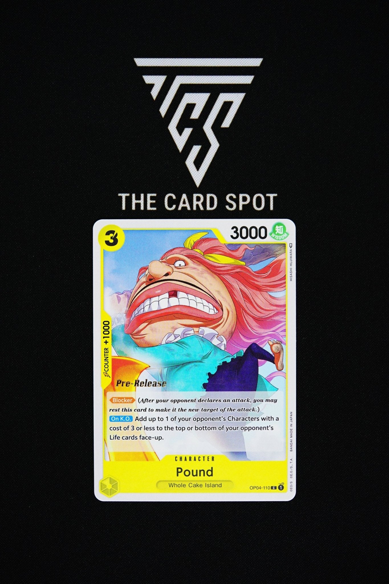 OP04 - 110 [Pre - Release] Pound - One Piece TCG - THE CARD SPOT PTY LTD.