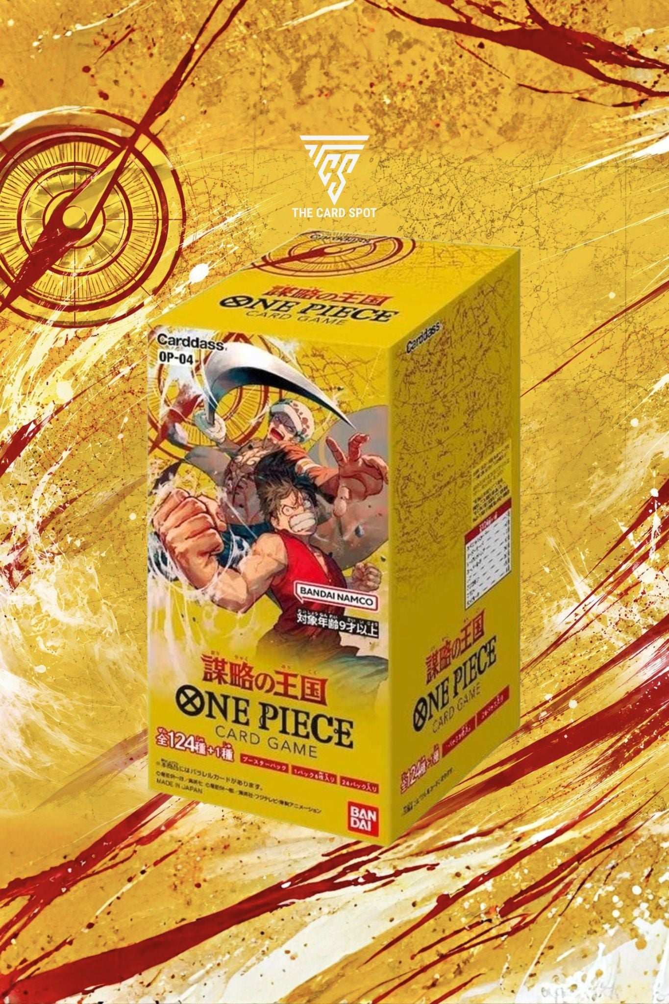 OP04 Kingdoms of Intrigue Booster Box - One Piece TCG - THE CARD SPOT PTY LTD.