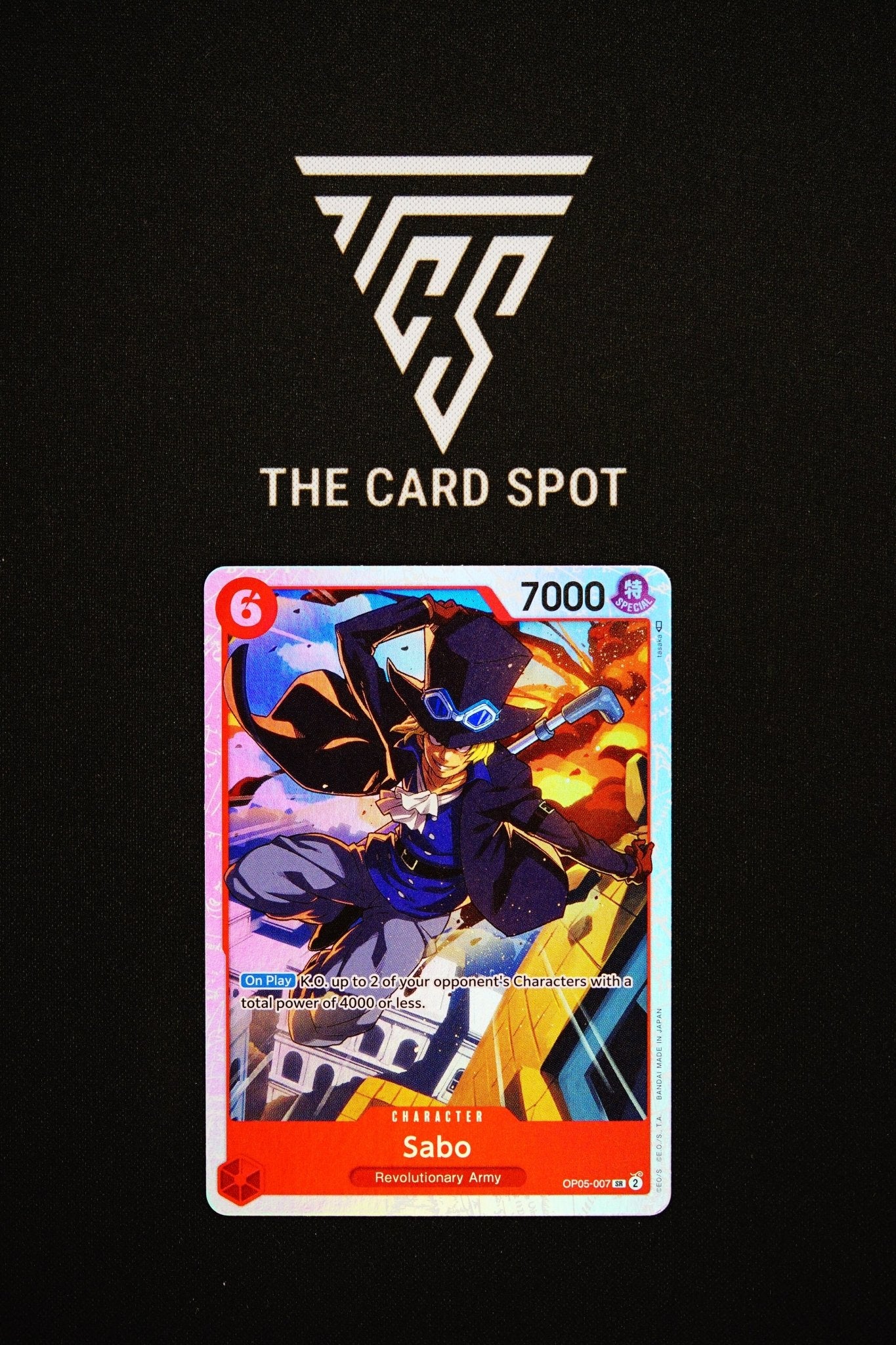 OP05 - 007 Sabo SR - One Piece TCG - THE CARD SPOT PTY LTD.