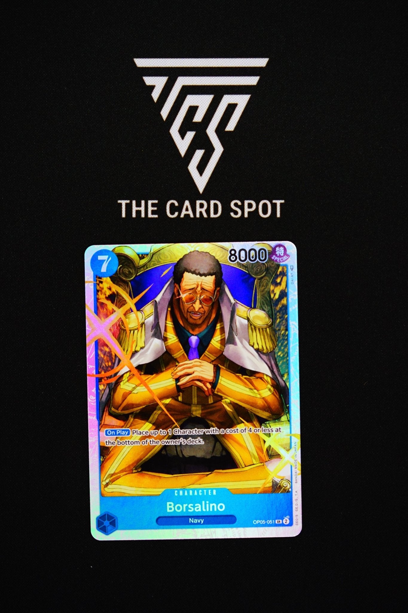OP05 - 051 Borsalino SR - One Piece TCG - THE CARD SPOT PTY LTD.
