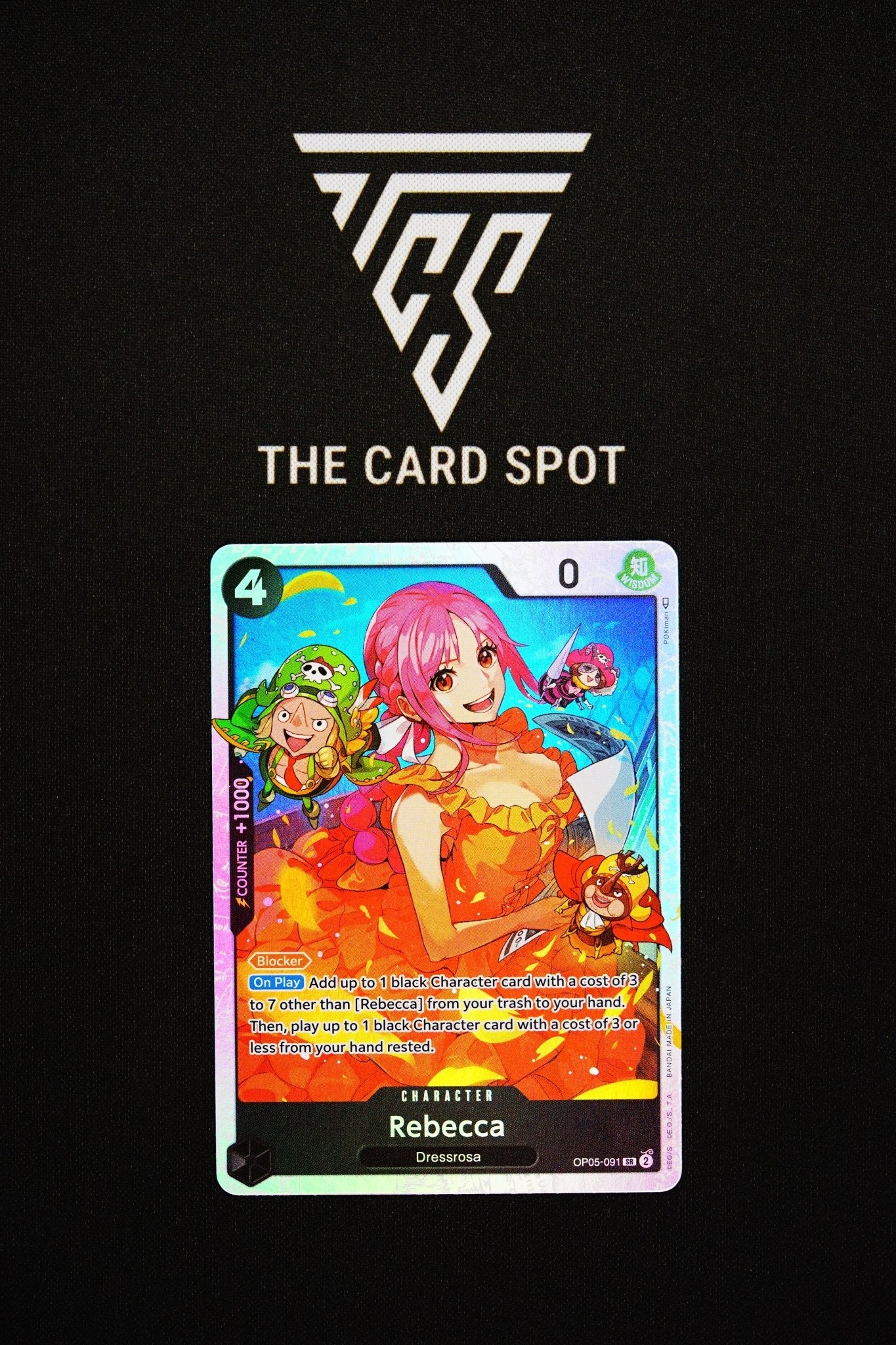 OP05 - 091 Rebecca SR - One Piece TCG - THE CARD SPOT PTY LTD.