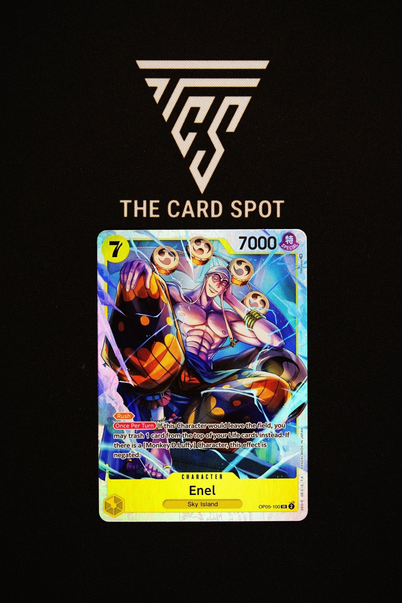 OP05 - 100 Enel SR - One Piece TCG - THE CARD SPOT PTY LTD.