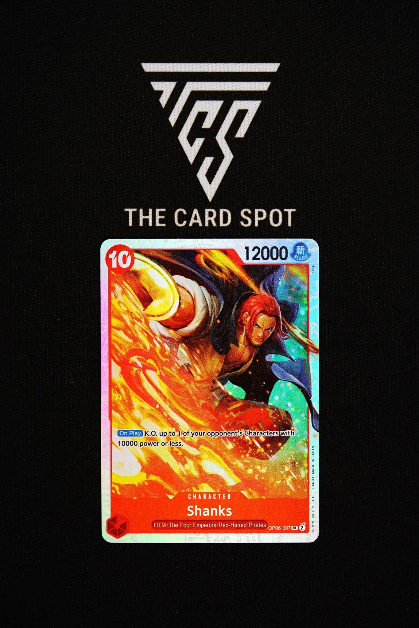 OP06 - 007 Shanks SR - One Piece TCG - THE CARD SPOT PTY LTD.