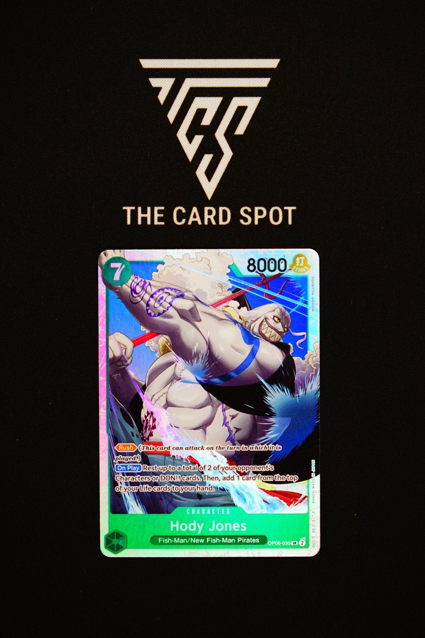 OP06 - 035 Hody Jones SR - One Piece TCG - THE CARD SPOT PTY LTD.