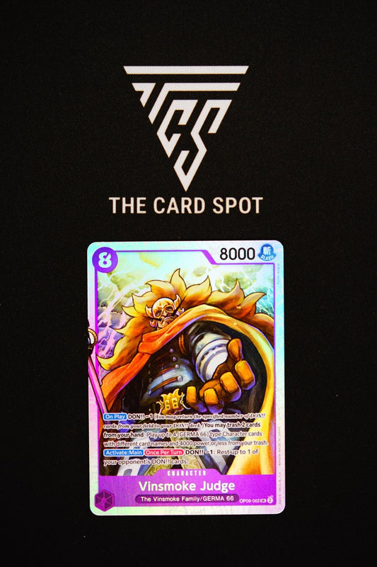 OP06 - 062 Vinsmoke Judge SR - One Piece TC - THE CARD SPOT PTY LTD.