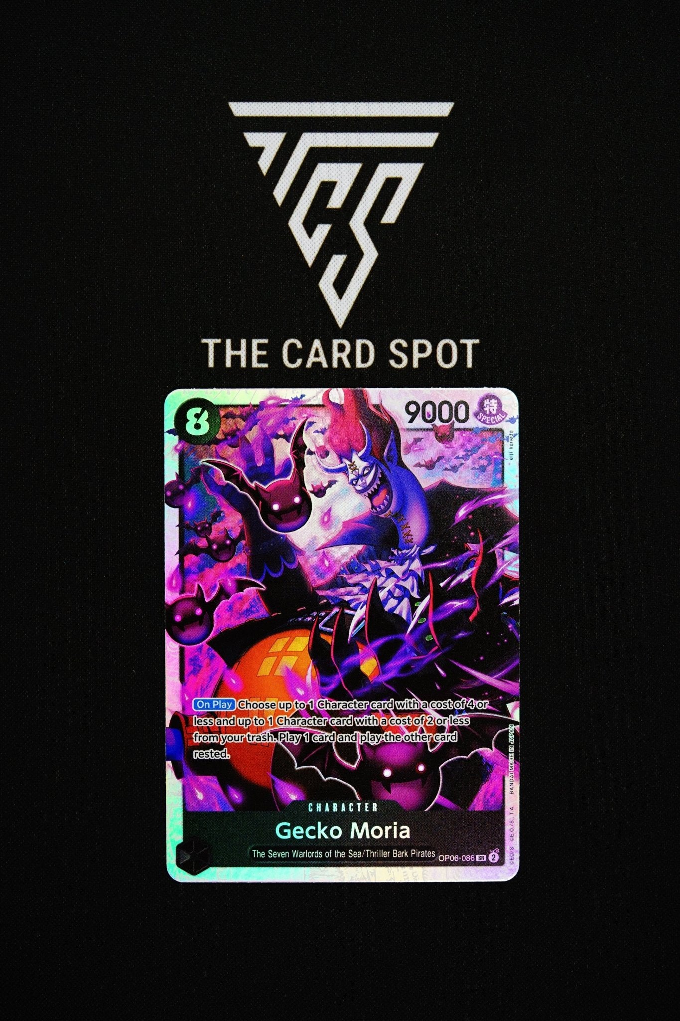 OP06 - 086 Gecko Moria SR - One Piece TCG - THE CARD SPOT PTY LTD.