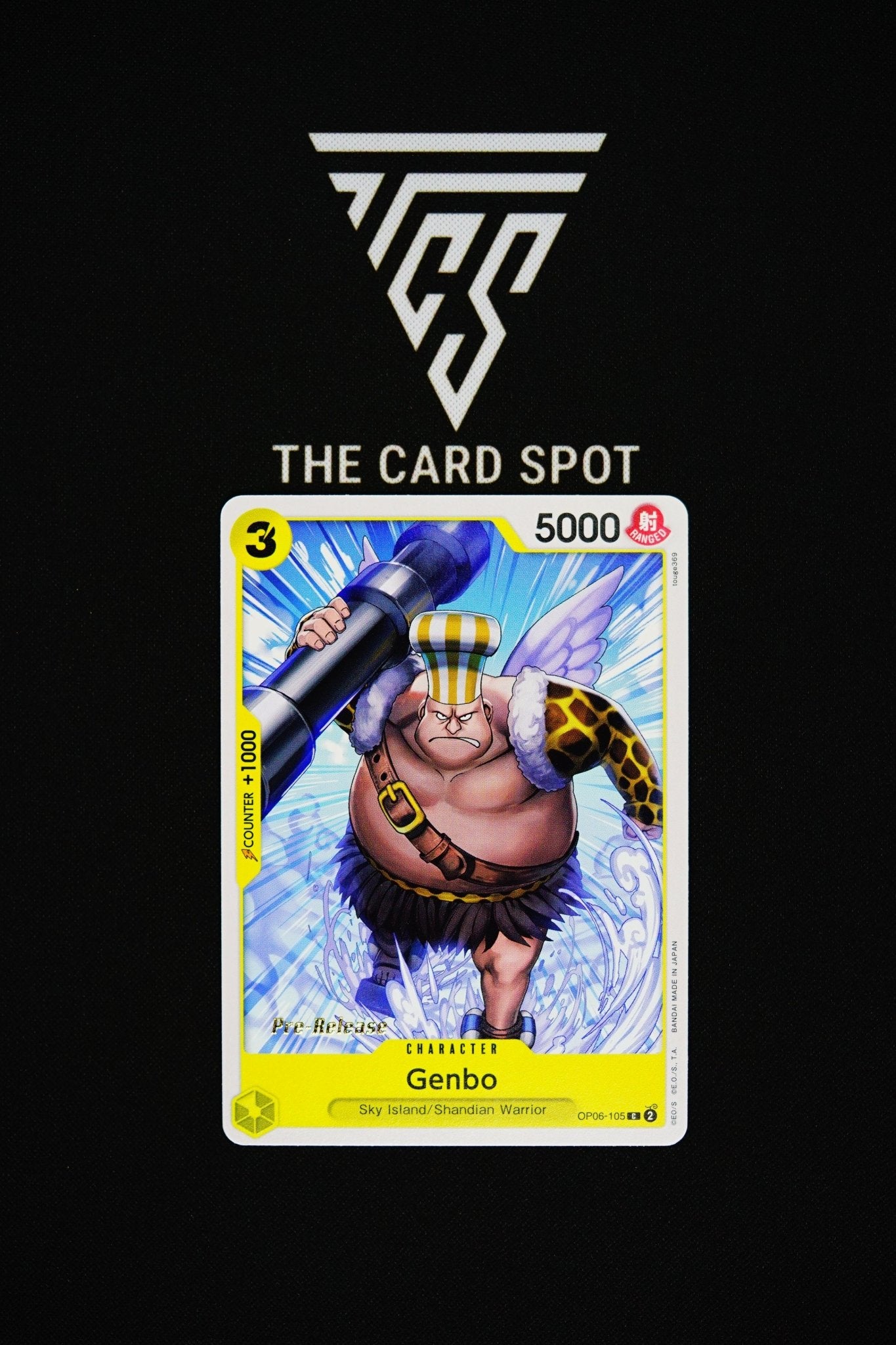 OP06 - 105 [Pre - Release] Genbo - One Piece TCG - THE CARD SPOT PTY LTD.