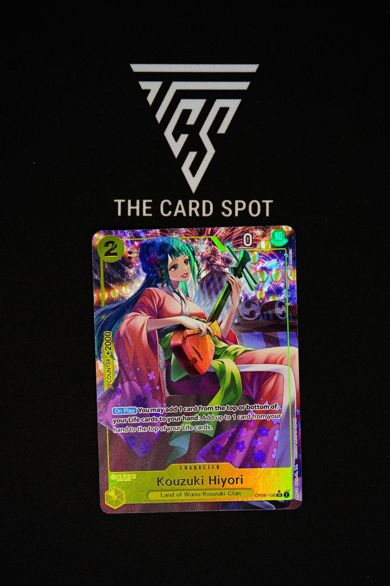 OP06 - 106 - Kozuki Hiyori SR ALT ART - One Piece TCG - THE CARD SPOT PTY LTD.