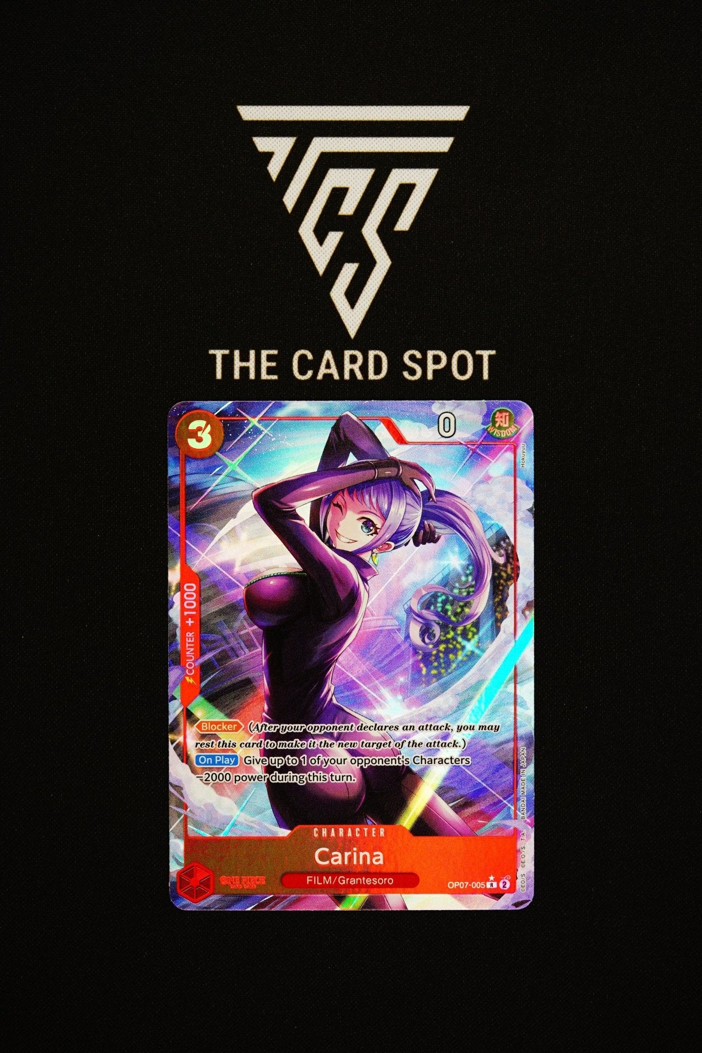 OP07 - 005 Carina Alt Art - One Piece TCG - THE CARD SPOT PTY LTD.