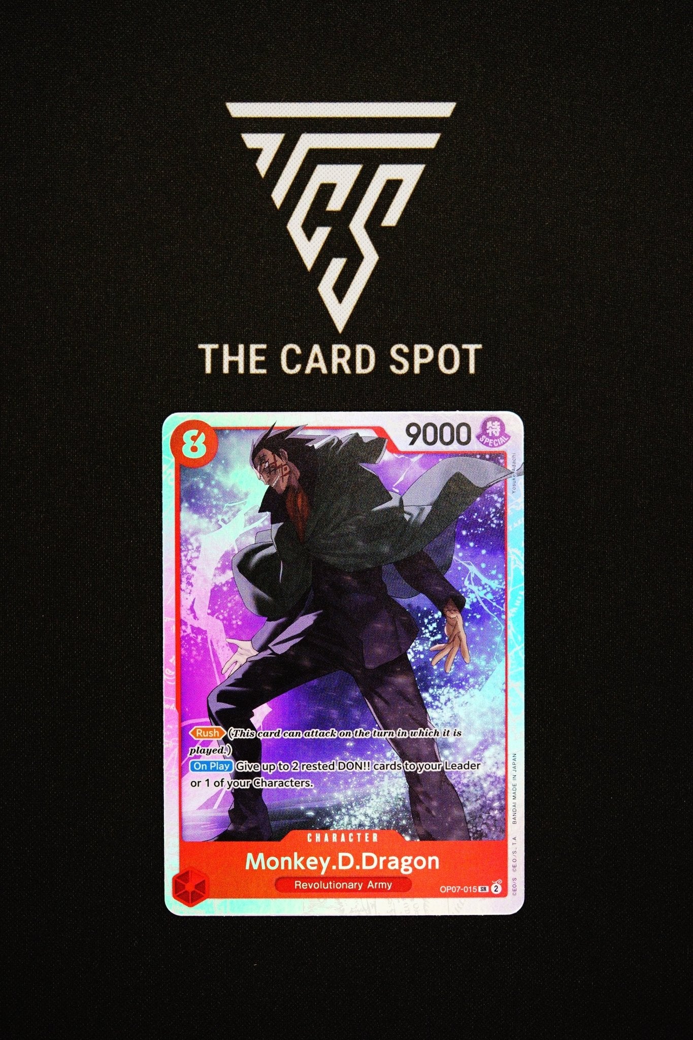 OP07 - 015 Monkey D Dragon SR - One Piece TCG - THE CARD SPOT PTY LTD.