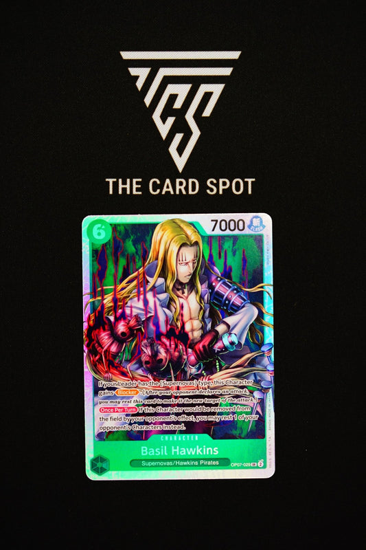 OP07 - 0290 Basil Hawkins SR - One Piece TCG - THE CARD SPOT PTY LTD.