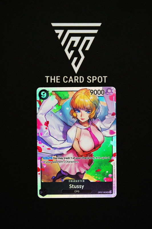OP07 - 085 Stussy SR - One Piece TCG - THE CARD SPOT PTY LTD.