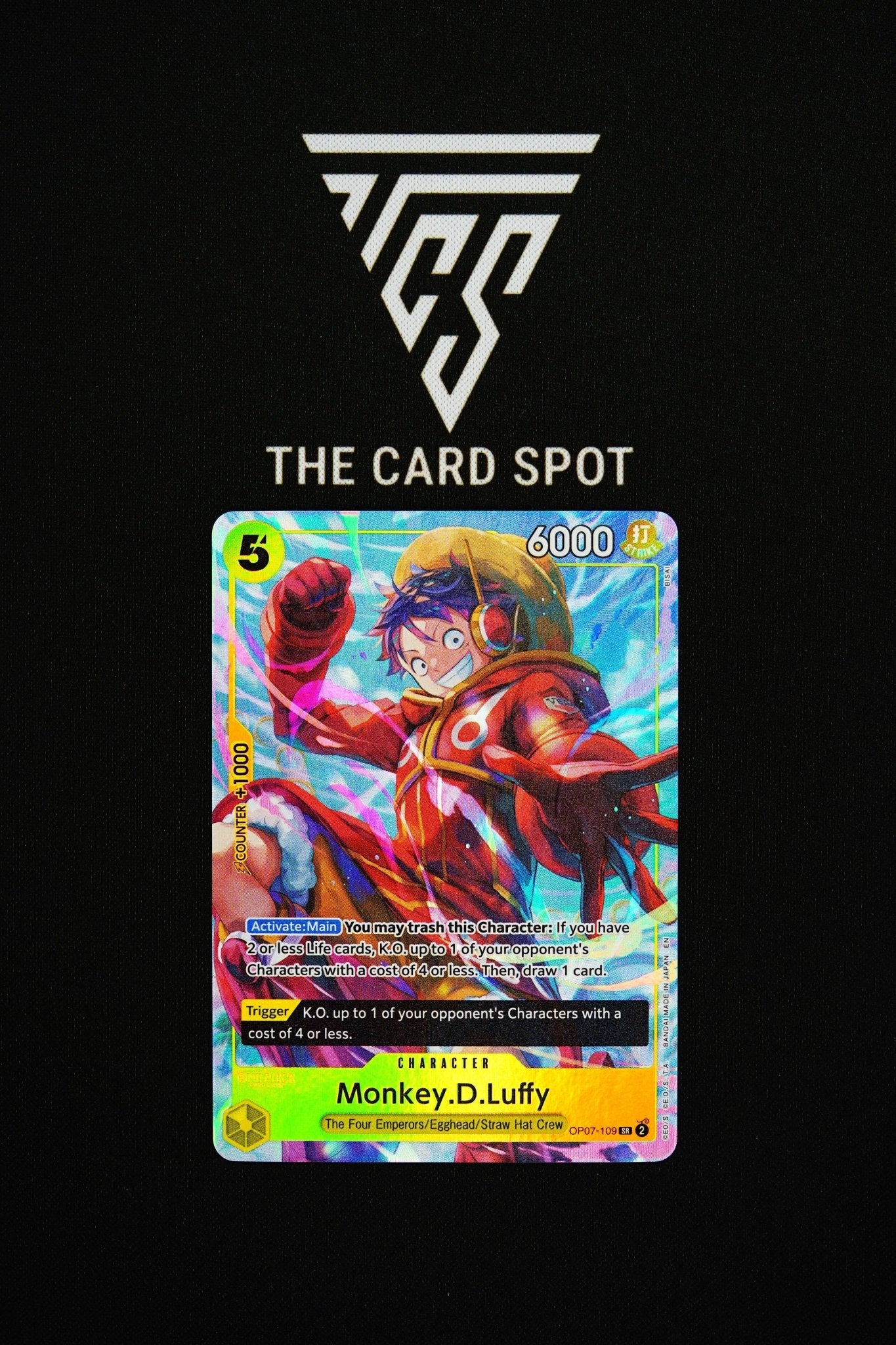 OP07 - 109 Monkey D Luffy SR - One Piece TCG - THE CARD SPOT PTY LTD.