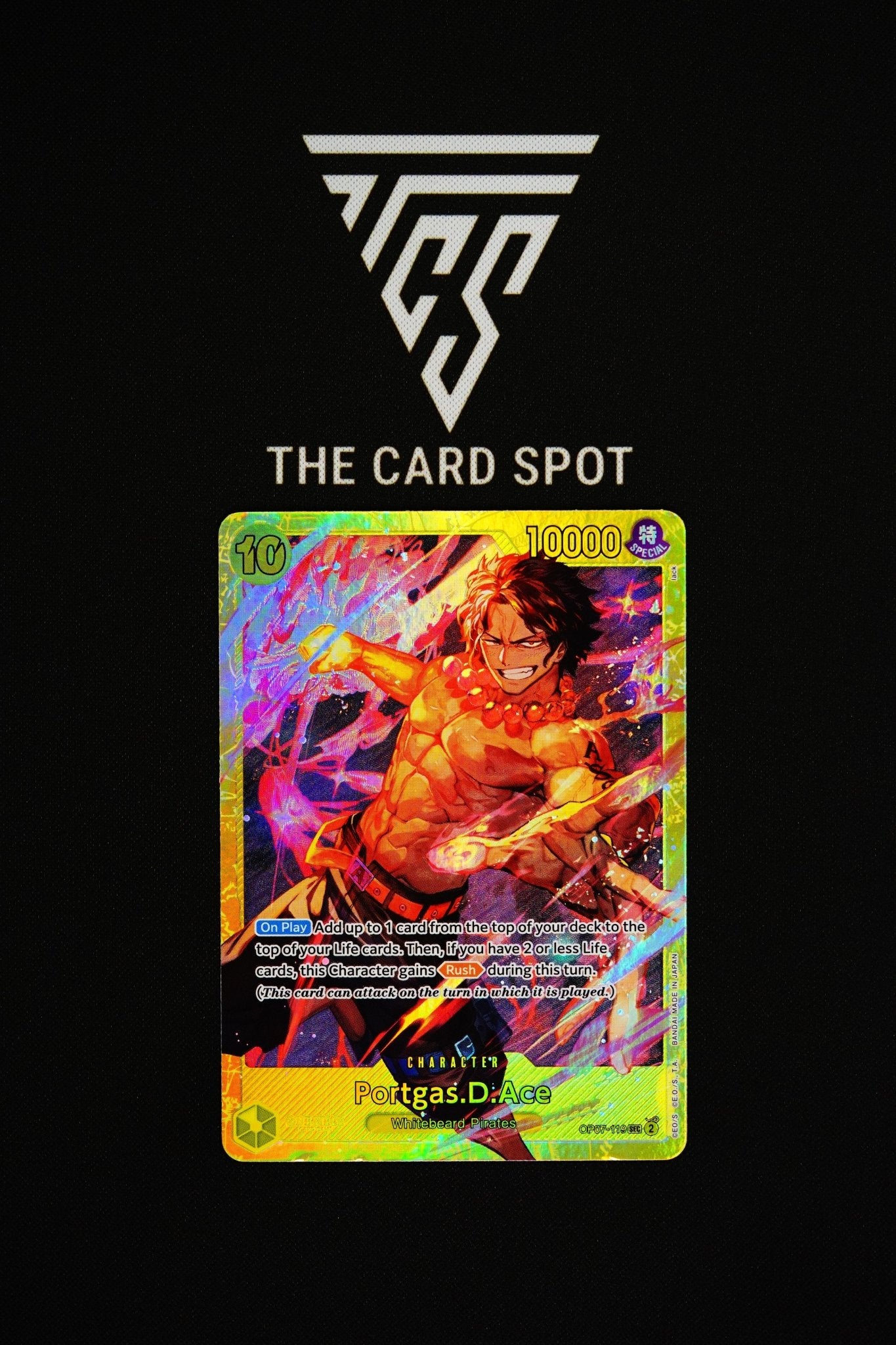 OP07-119 Portgas.D.Ace SEC - One Piece TCG - THE CARD SPOT PTY LTD.