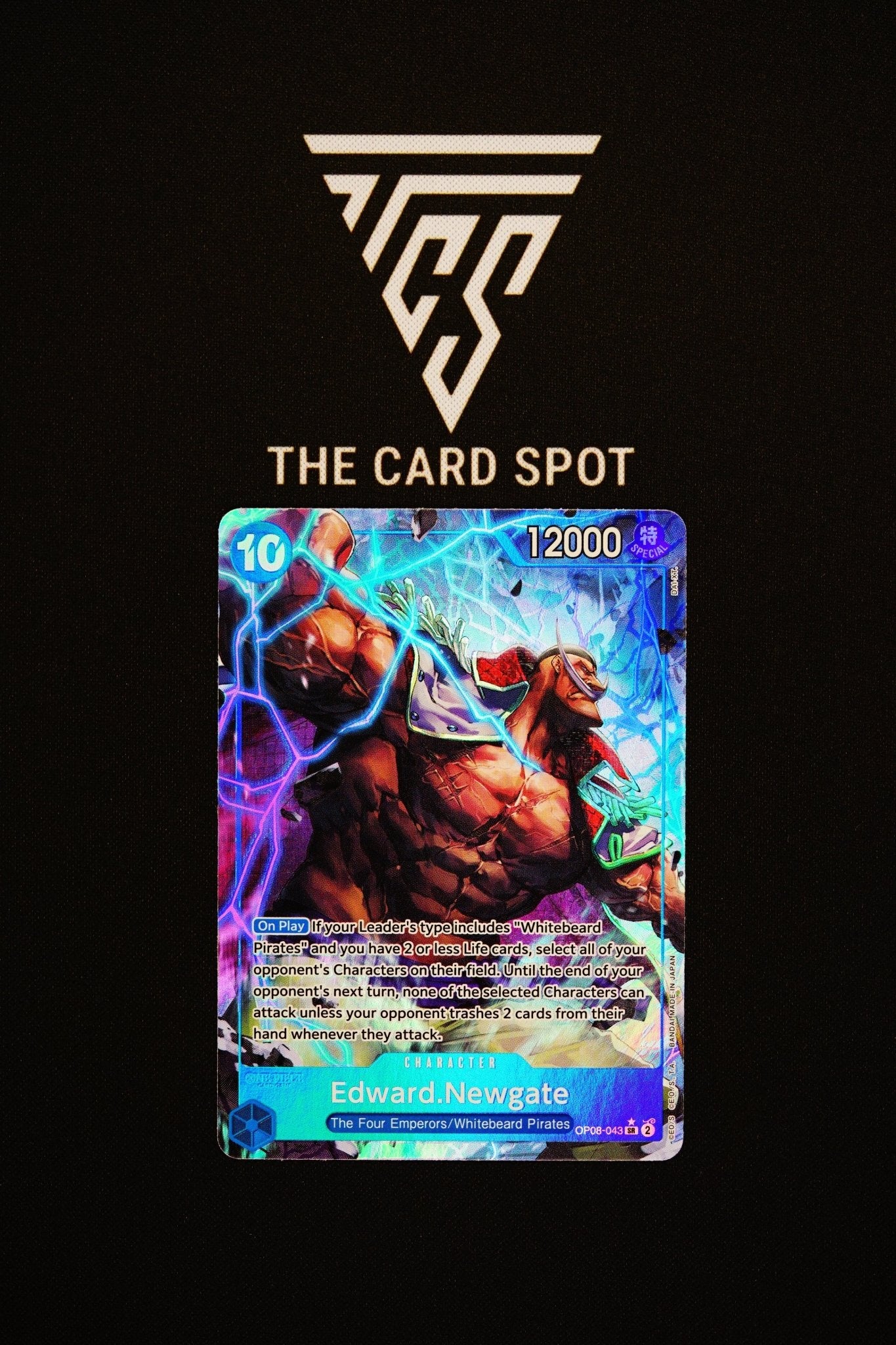 OP08 - 043 Edward Newgate (SR) - One Piece TCG - THE CARD SPOT PTY LTD.