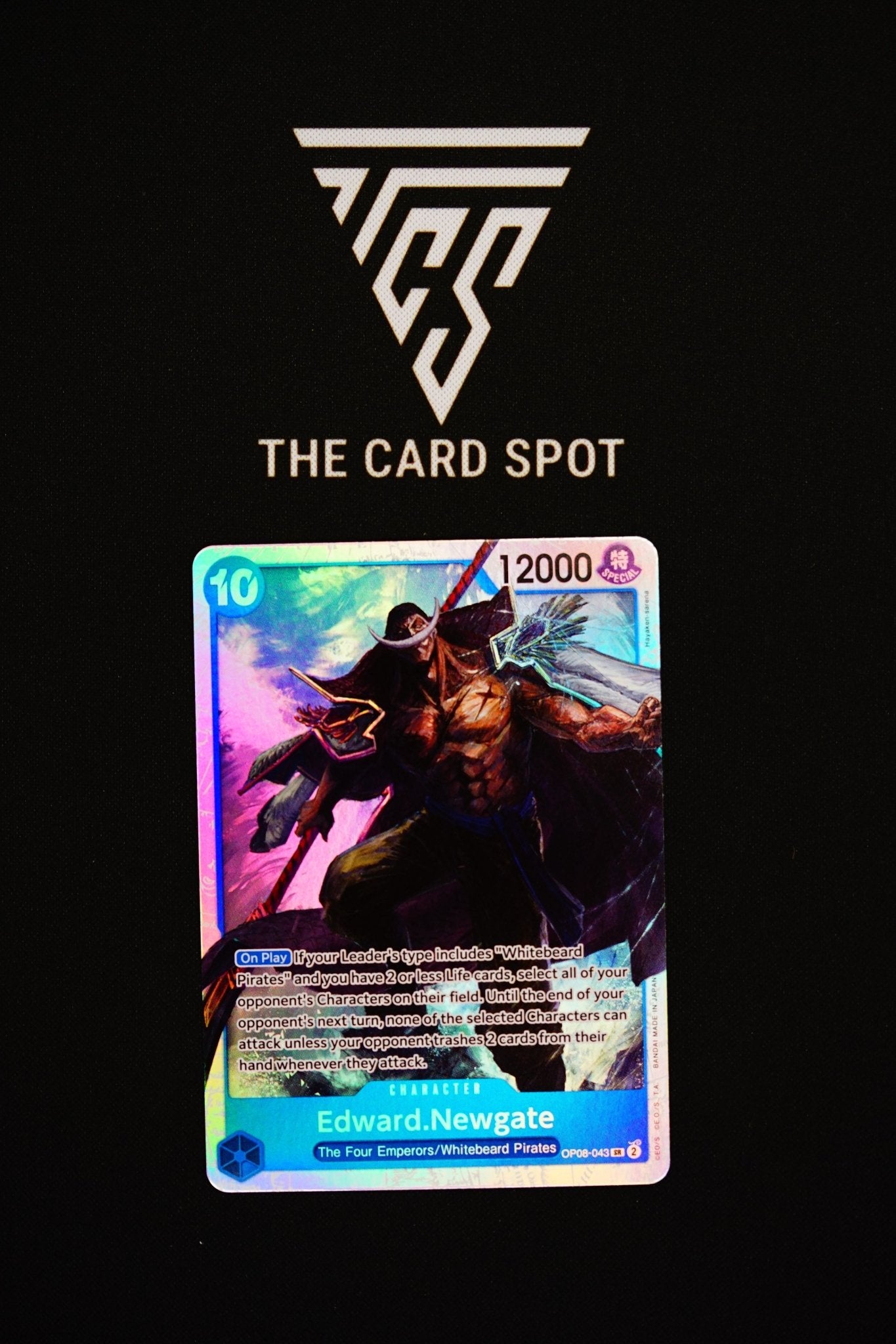 OP08 - 043 Edward Newgate SR - One Piece TCG - THE CARD SPOT PTY LTD.