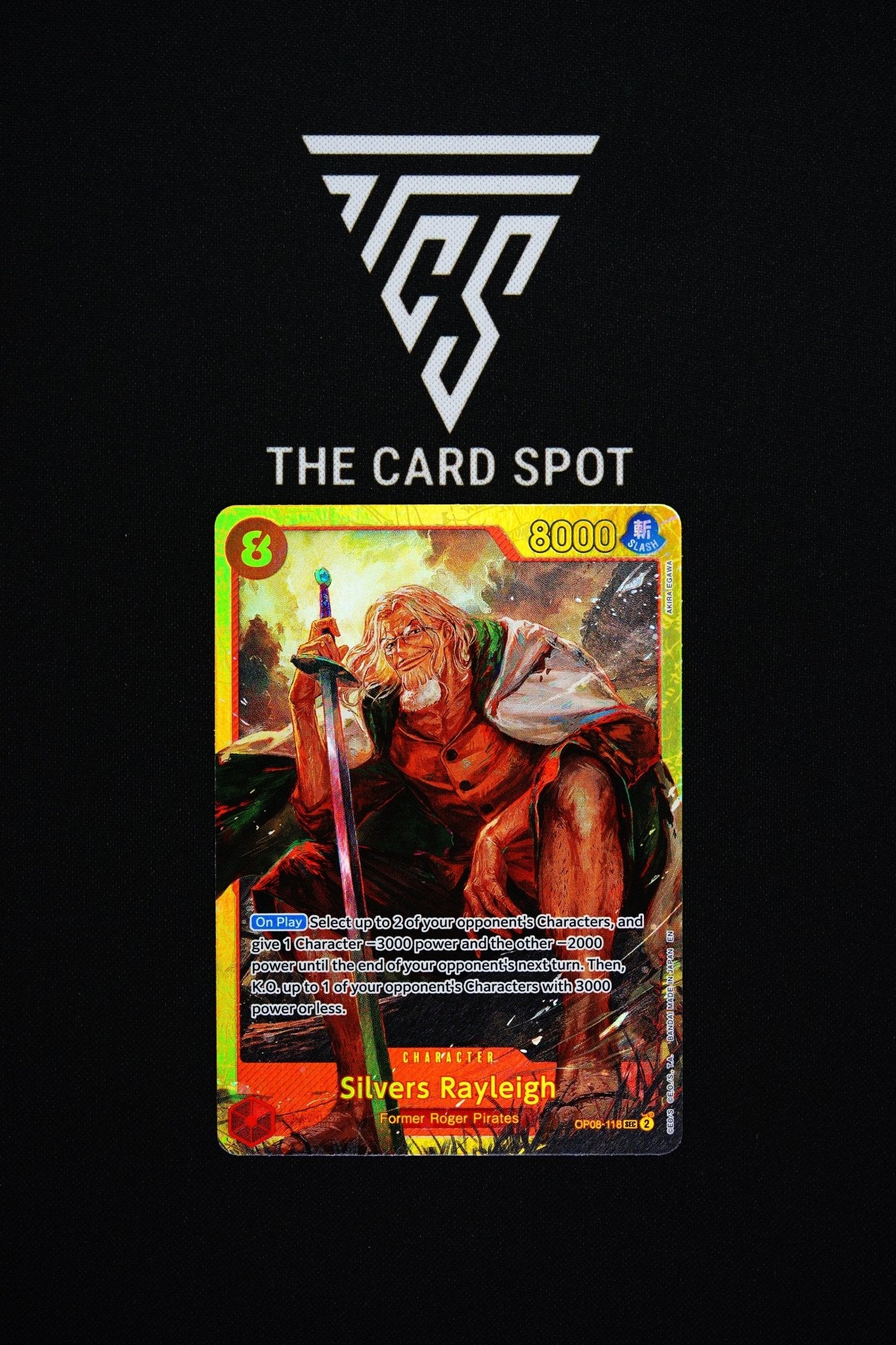 OP08 - 118 Silvers Rayleigh SEC - One Piece TCG - THE CARD SPOT PTY LTD.