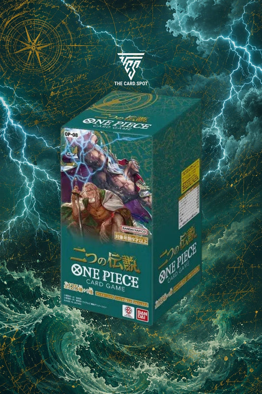 OP08 Two Legends Booster Box - One Piece TCG - THE CARD SPOT PTY LTD.