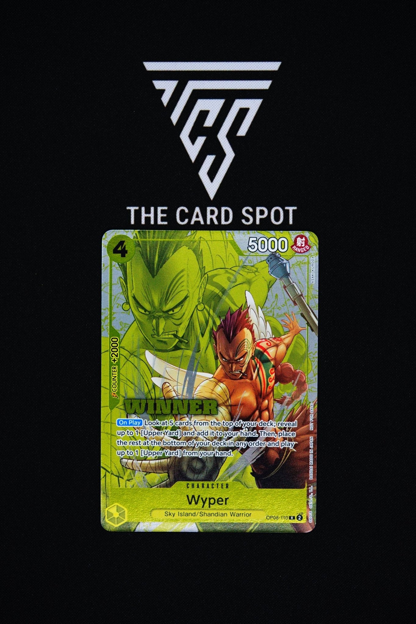 OP08 (WINNER) Wyper - One Piece TCG - THE CARD SPOT PTY LTD.