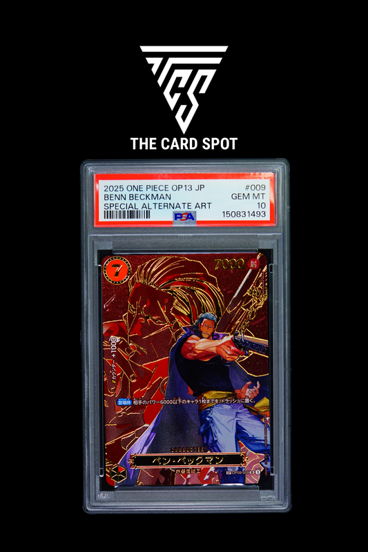 OP09-009 Benn Beckman [SP] PSA 10 - One Piece TCG - THE CARD SPOT PTY LTD.