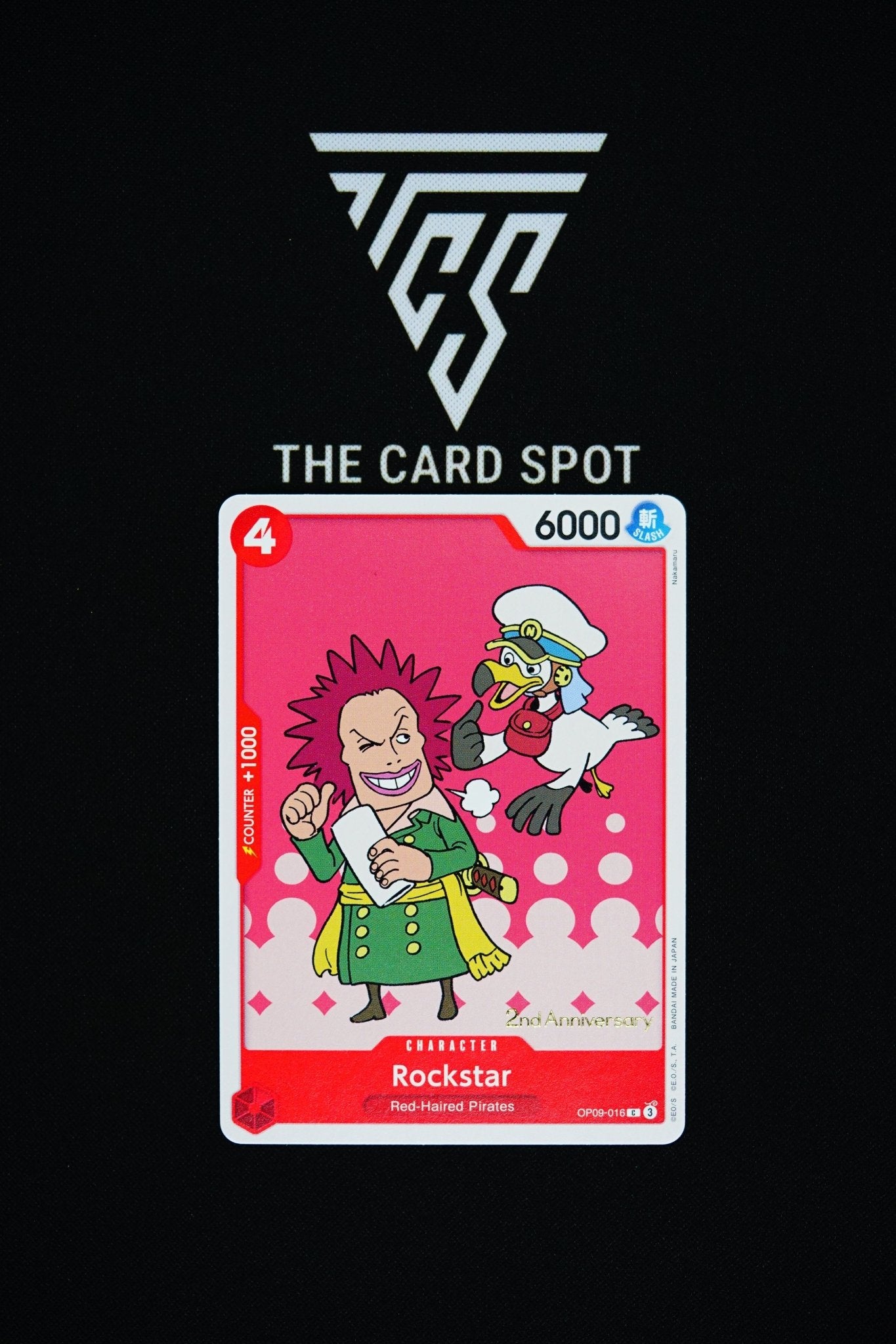 OP09 - 016 [2nd Anniversary] Rockstar - One Piece TCG - THE CARD SPOT PTY LTD.
