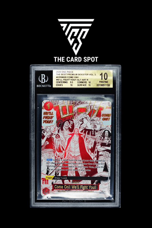 OP09-020 Come On!! We'll Fight You!! BGS 10 - One Piece TCG - THE CARD SPOT PTY LTD.