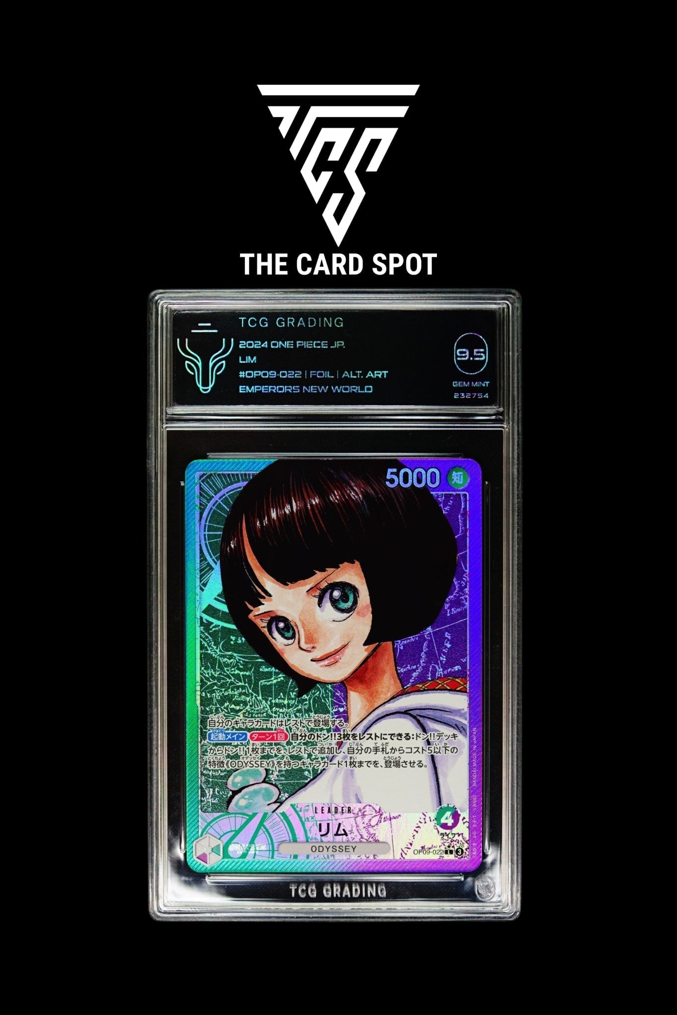 OP09 - 022 L Lim TCG 9.5 - One Piece TCG - THE CARD SPOT PTY LTD.