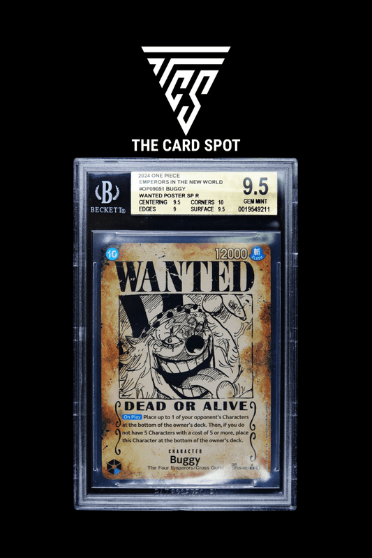 OP09-051 Buggy Wanted BGS 9.5 - One Piece TCG - THE CARD SPOT PTY LTD.