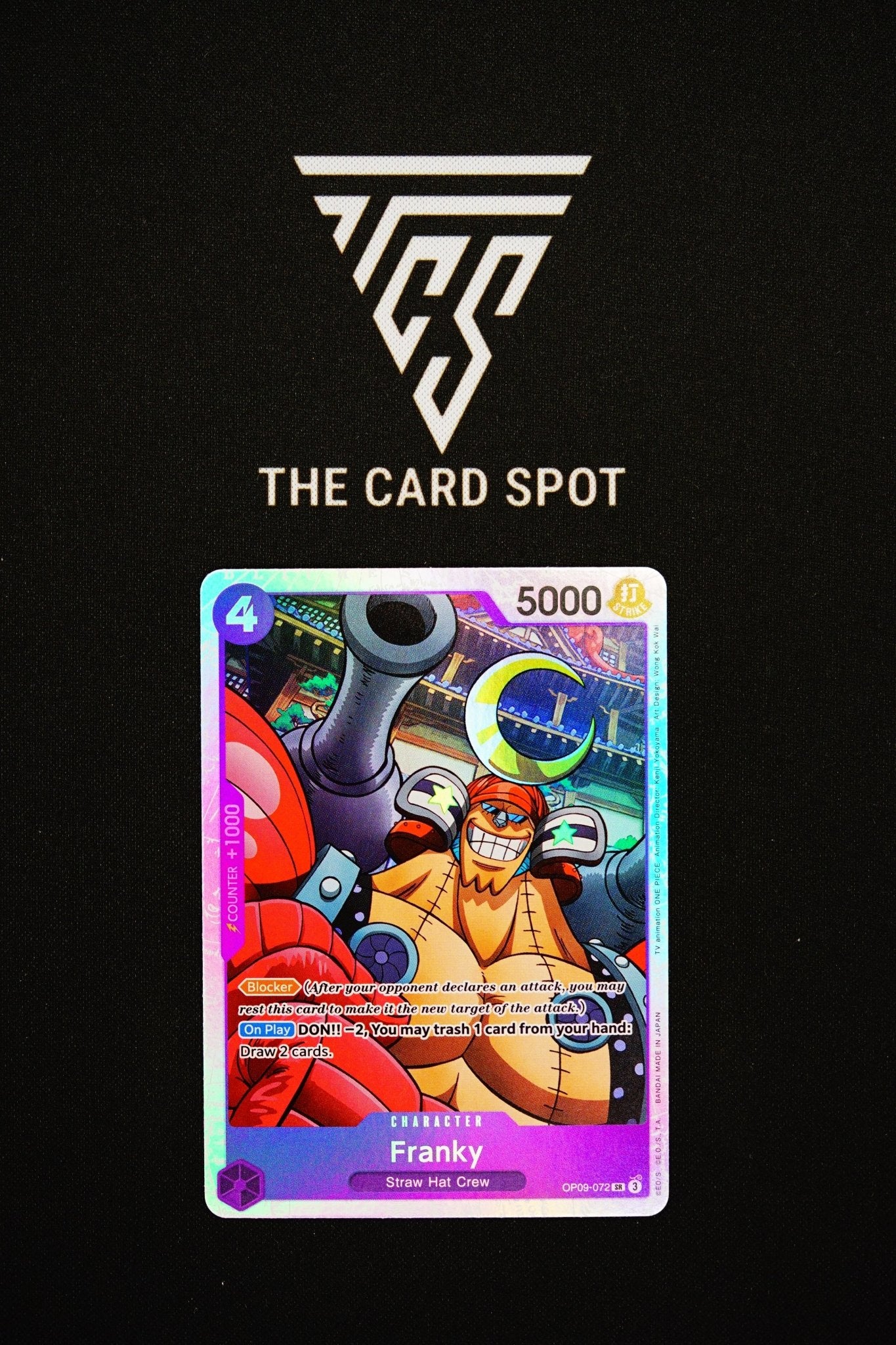 OP09 - 072 Franky SR - One Piece TCG - THE CARD SPOT PTY LTD.