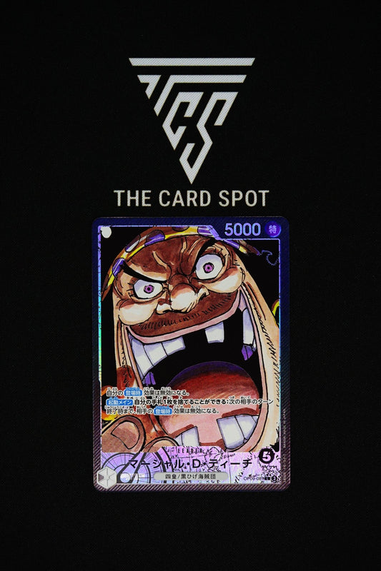 OP09 - 081 - Marshall.D.Teach L (Leader) Alternate Art - One Piece TCG - THE CARD SPOT PTY LTD.