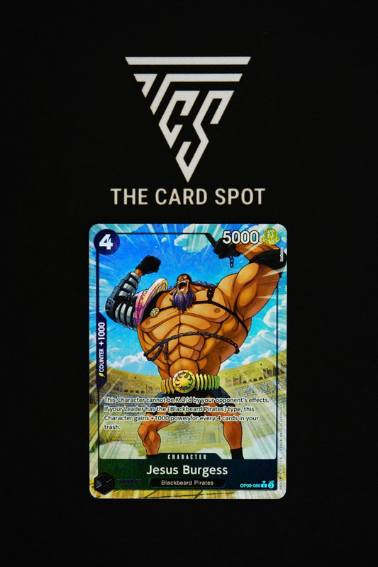 OP09-086 Jesus Burgess R Alt Art - One Piece TCG - THE CARD SPOT PTY LTD.