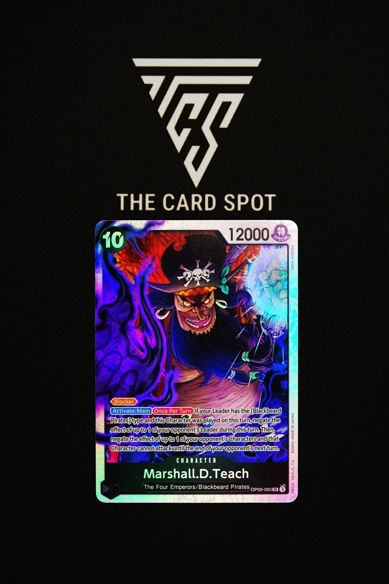 OP09 - 093 Marshall D.Teach - One Piece TCG - THE CARD SPOT PTY LTD.