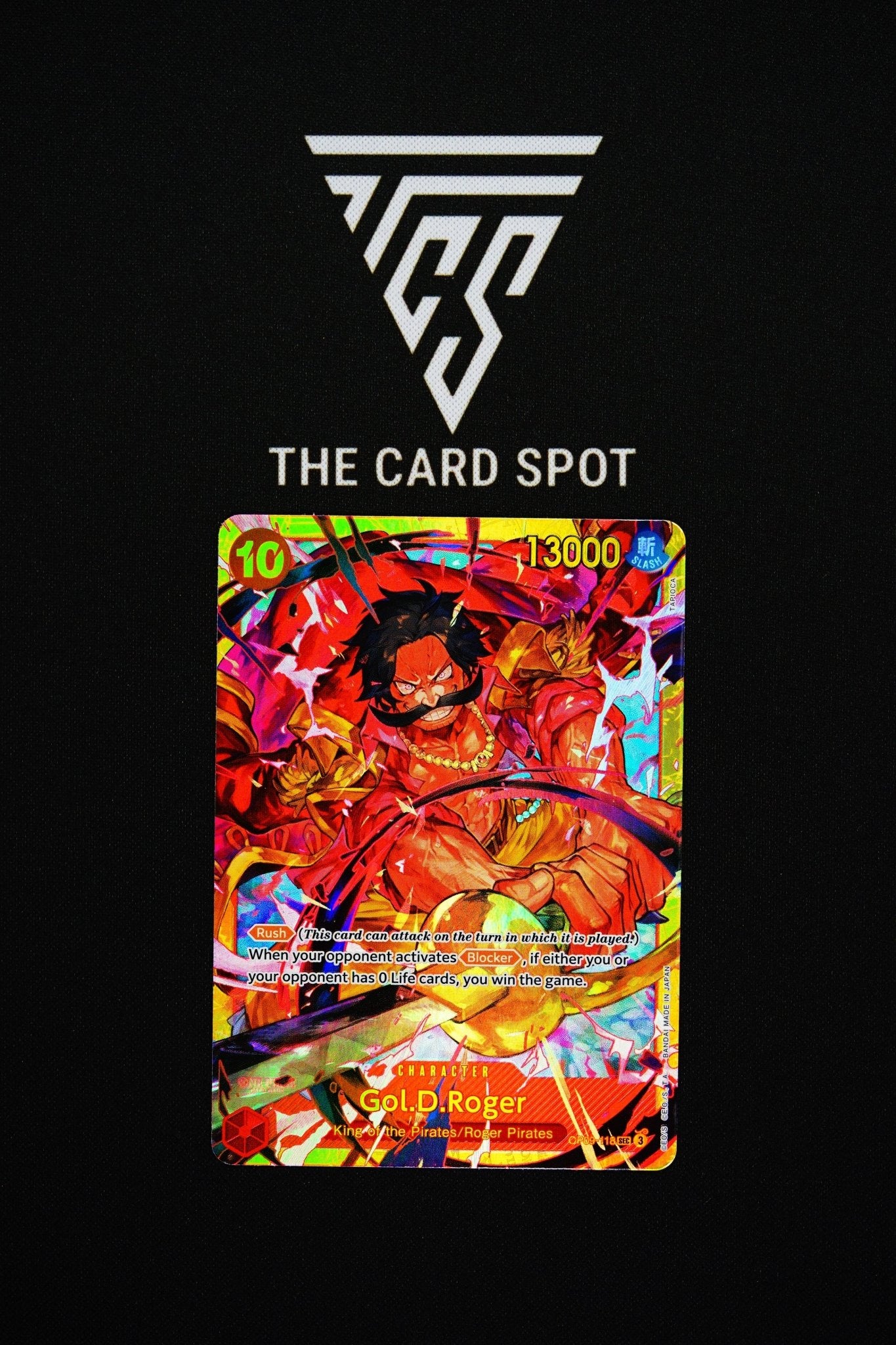 OP09 - 118 Gol D Roger - One Piece TCG - THE CARD SPOT PTY LTD.