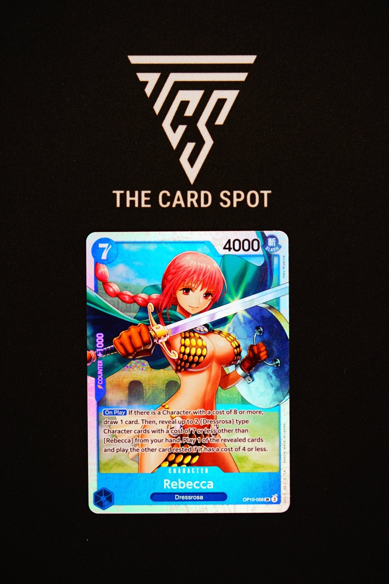 OP10 - 058 Rebecca SR - One Piece TCG - THE CARD SPOT PTY LTD.