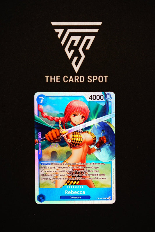 OP10 - 058 Rebecca SR - One Piece TCG - THE CARD SPOT PTY LTD.