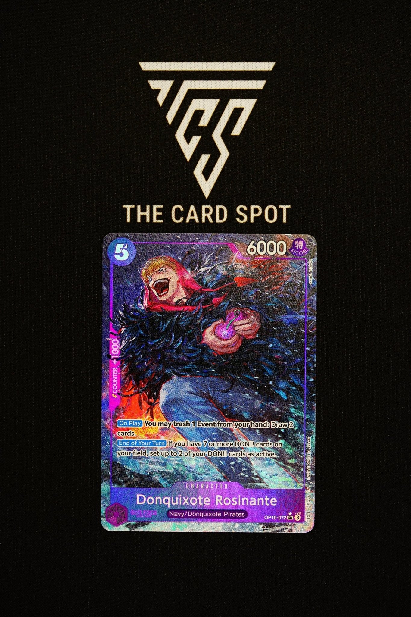 OP10 - 072 Donquixote Rosinante Alt Art - One Piece TCG - THE CARD SPOT PTY LTD.