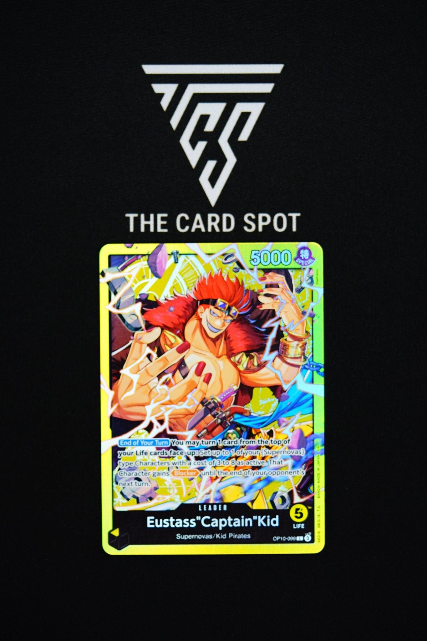 OP10-099 Eustass "Captain" Kid - One Piece TCG - THE CARD SPOT PTY LTD.