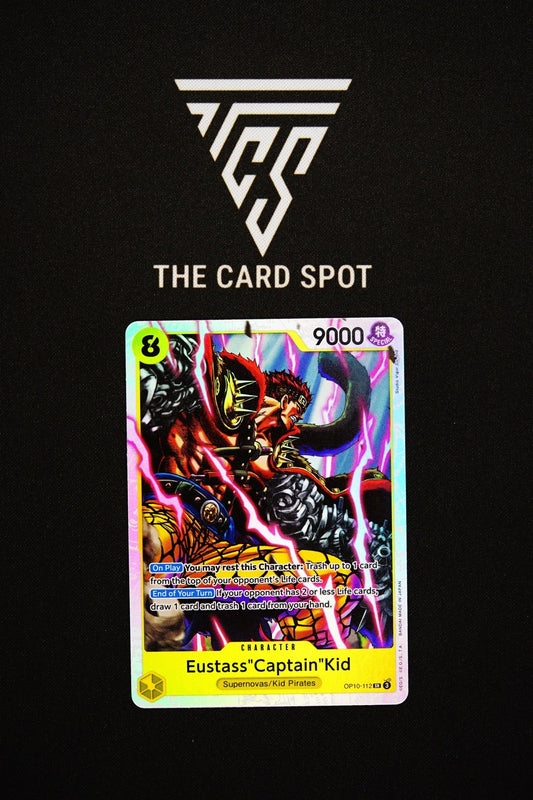 OP10 - 112 Eustass Captain Kid SR - One Piece TCG - THE CARD SPOT PTY LTD.