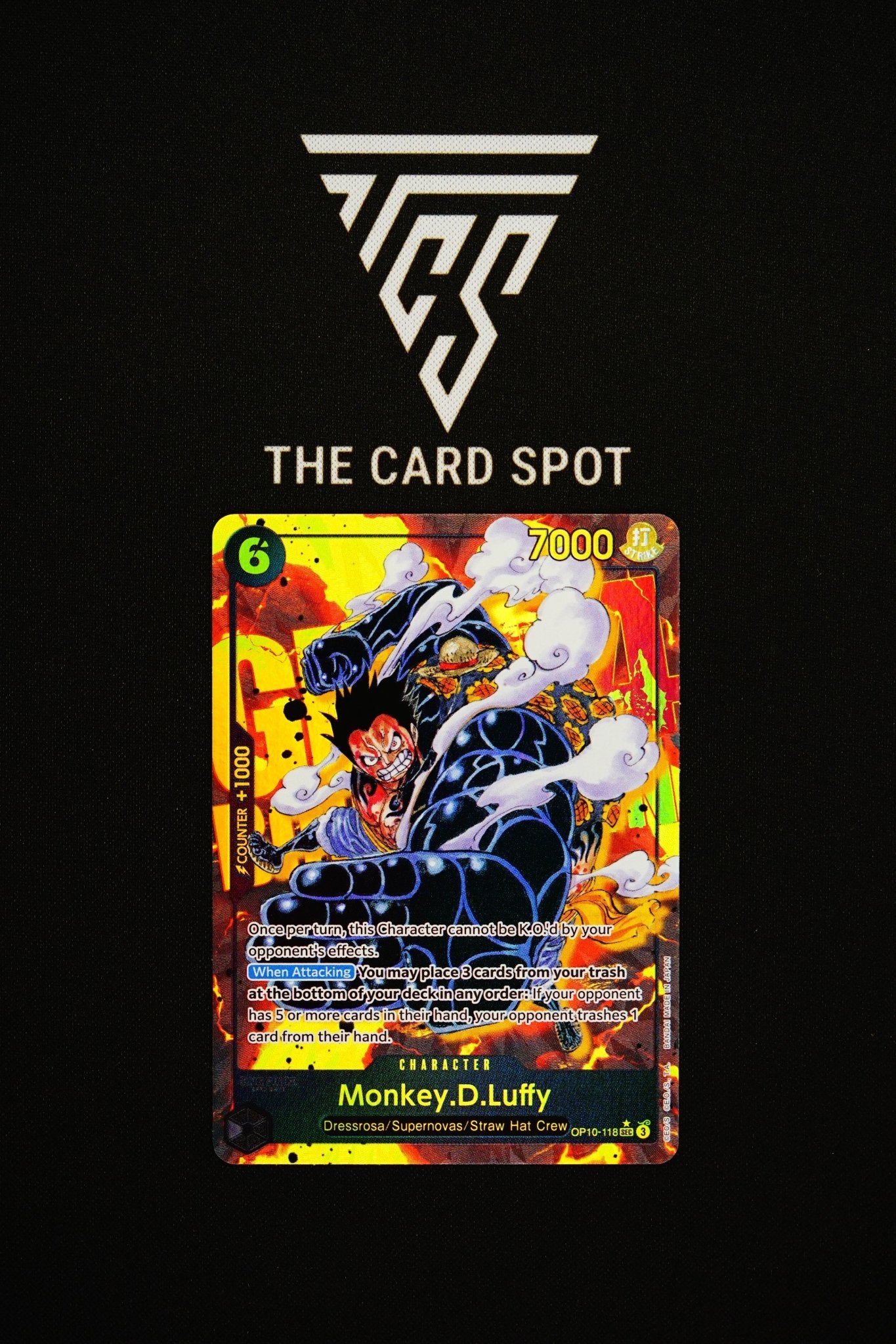 OP10 - 118 Monkey.D.Luffy - One Piece TCG - THE CARD SPOT PTY LTD.