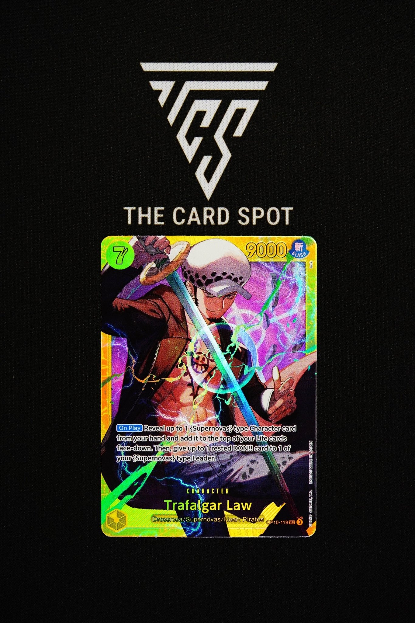 OP10 - 119 Trafalgar Law SEC - One Piece TCG - THE CARD SPOT PTY LTD.