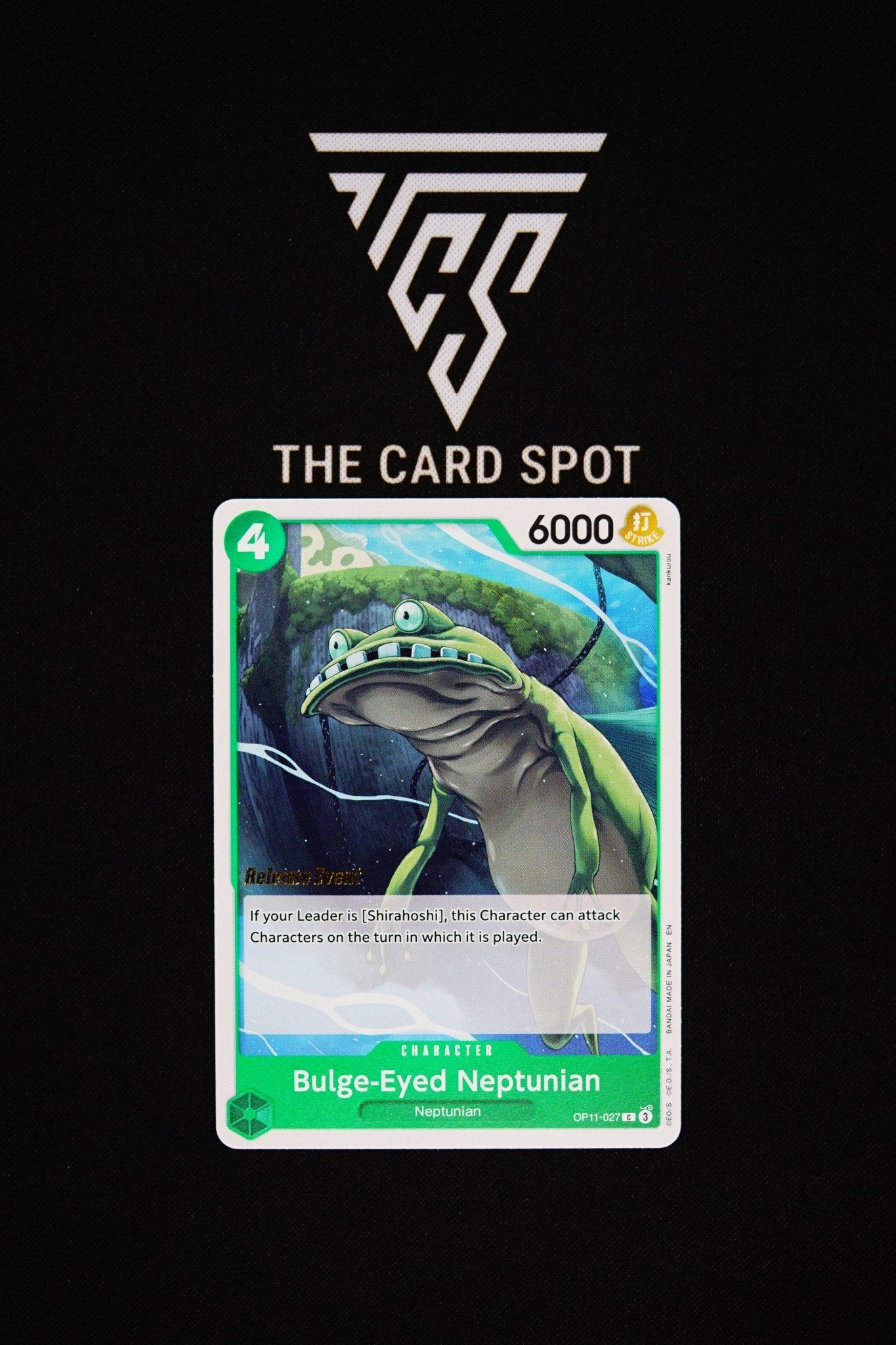 OP11 - 027 [Release Event] Bulge - Eyed Neptunian - One Piece TCG - THE CARD SPOT PTY LTD.